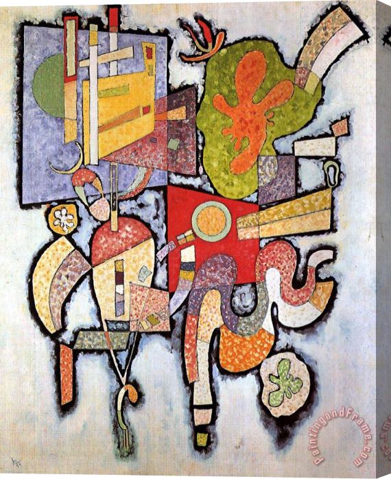 Wassily Kandinsky Complex Simple 1939 Stretched Canvas Print / Canvas Art
