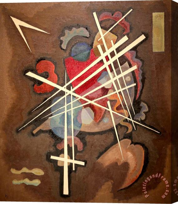 Wassily Kandinsky Gitterform, 1927 Stretched Canvas Painting / Canvas Art