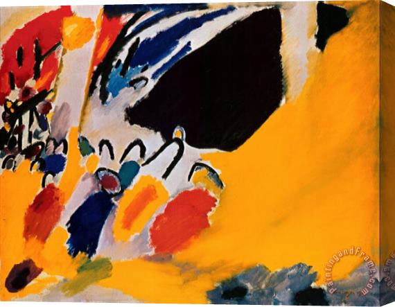 Wassily Kandinsky Impression III Concert 1911 Stretched Canvas Painting / Canvas Art