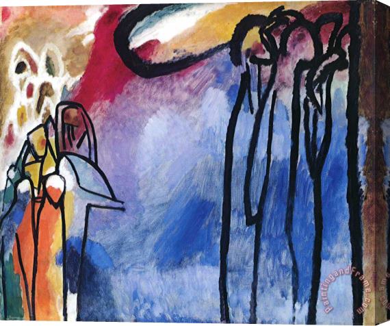 Wassily Kandinsky Improvisation 19 1911 Stretched Canvas Print / Canvas Art