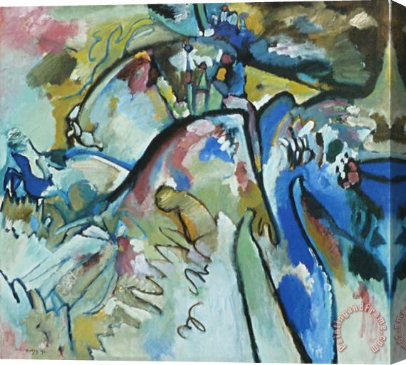 Wassily Kandinsky Improvisation 21 a 1911 Stretched Canvas Painting / Canvas Art