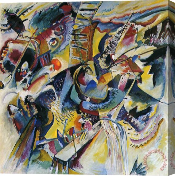 Wassily Kandinsky Improvisation Gorge 1914 Stretched Canvas Painting / Canvas Art