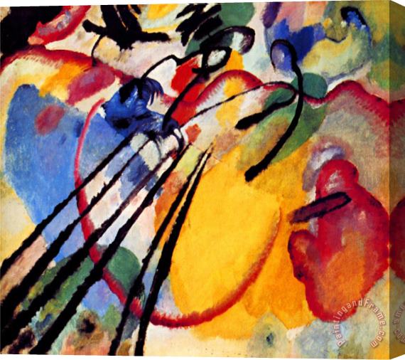 Wassily Kandinsky Improvisation Stretched Canvas Print / Canvas Art