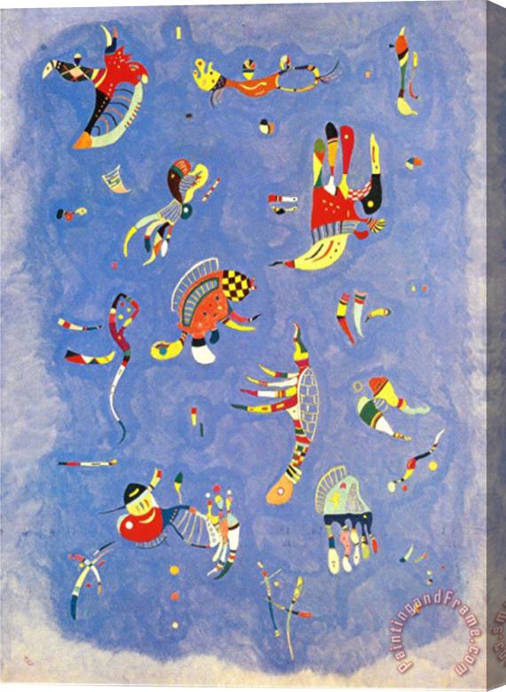 Wassily Kandinsky Sky Blue C 1940 Stretched Canvas Print / Canvas Art