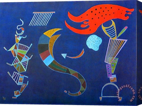 Wassily Kandinsky The Arrow 1943 Stretched Canvas Painting / Canvas Art