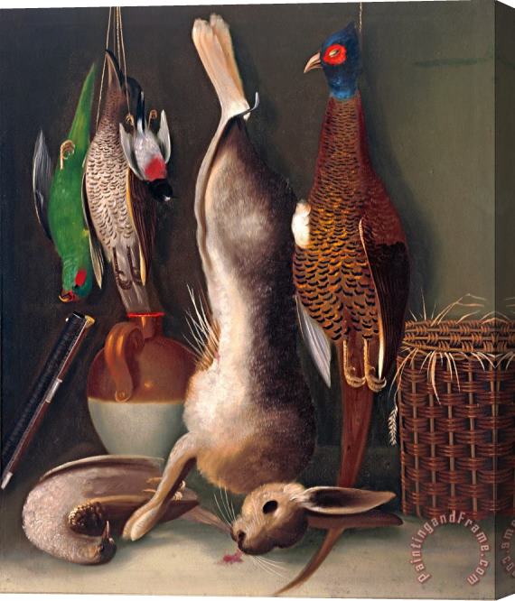 W.b. Gould Still Life with Game Stretched Canvas Print / Canvas Art