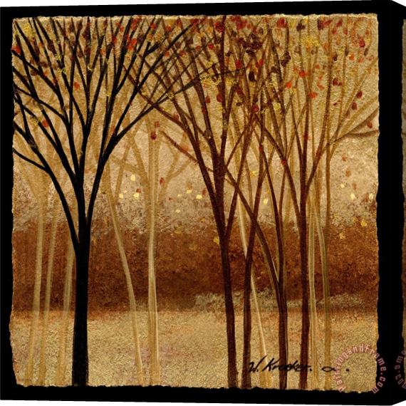 Wendy Kroeker Moon Light Elms 3 Stretched Canvas Painting / Canvas Art
