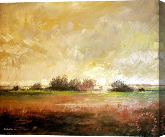 Wendy Kroeker Prairie Romance Stretched Canvas Painting / Canvas Art