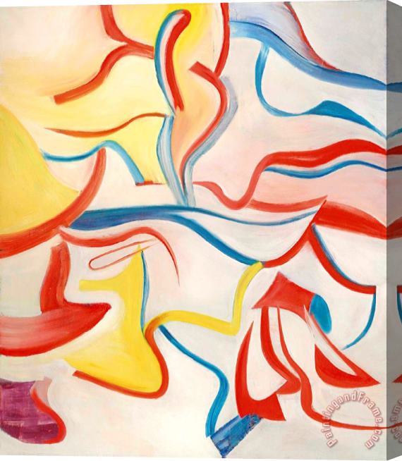 Willem De Kooning Untitled Xvii, 1984 Stretched Canvas Print / Canvas Art