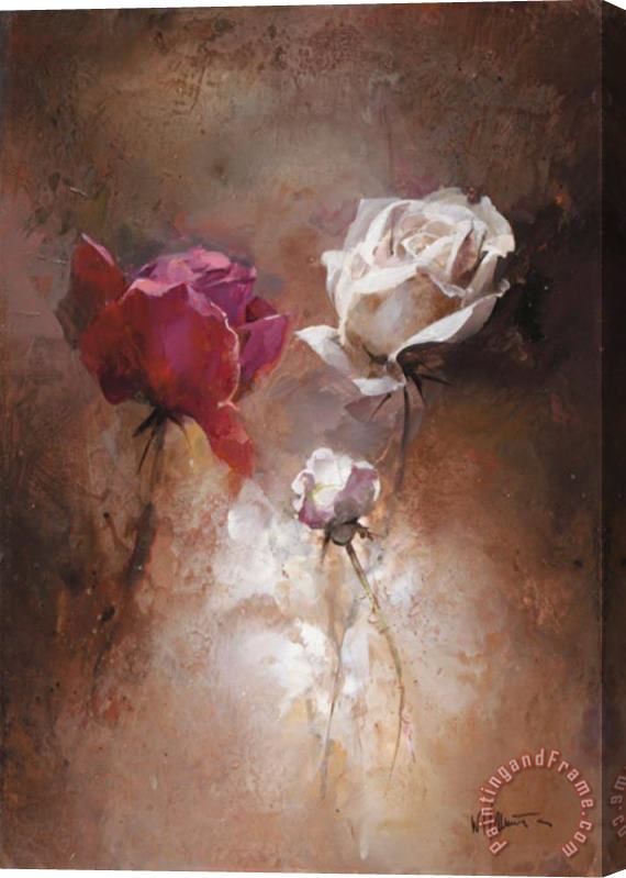 willem haenraets A Couple Ii Stretched Canvas Painting / Canvas Art