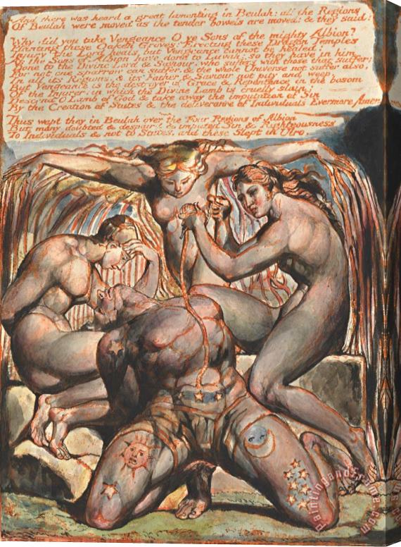 William Blake Jerusalem, Plate 25, 