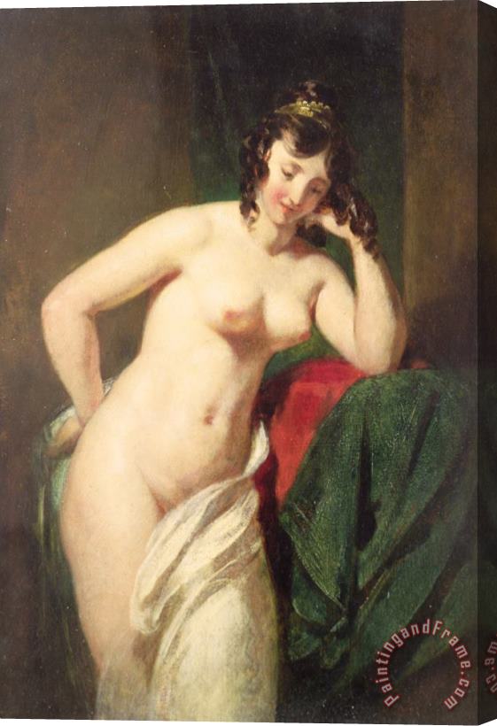 William Etty Nude Stretched Canvas Print / Canvas Art