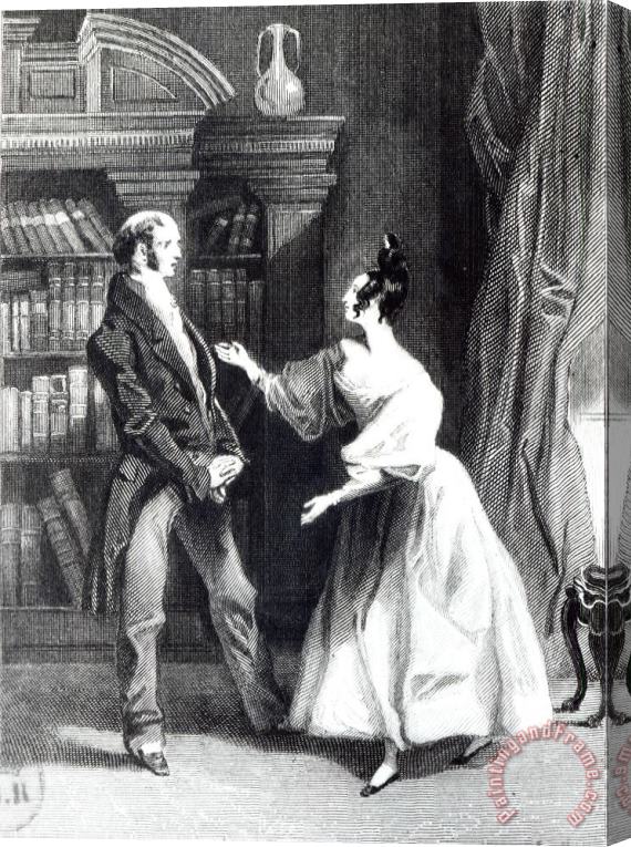 William Greatbach She Then Told Him What Mr Darcy Had Voluntarily Done For Lydia Stretched Canvas Painting / Canvas Art