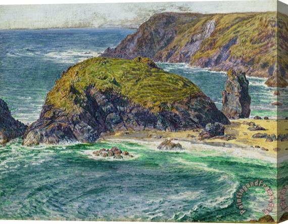 William Holman Hunt Asparagus Island Stretched Canvas Print / Canvas Art