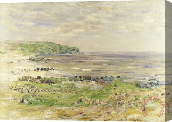 William McTaggart Preaching of St. Columba Iona Inner Hebridies Stretched Canvas Print / Canvas Art