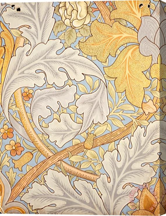 William Morris St James Wallpaper Design Stretched Canvas Painting / Canvas Art