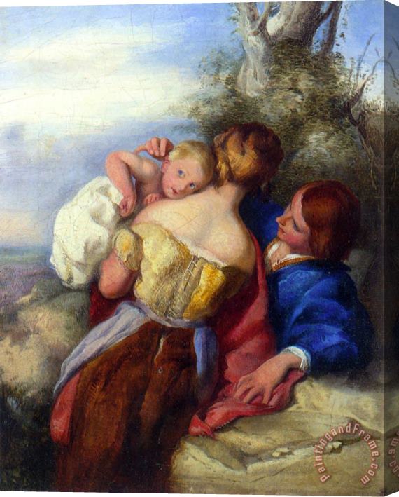 William Mulready The Young Brother Stretched Canvas Painting / Canvas Art