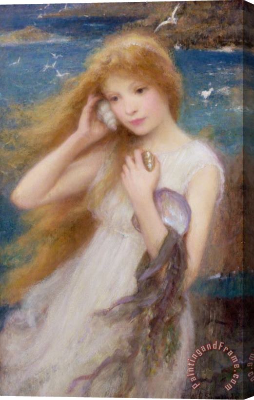 William Robert Symonds Sea Nymph Stretched Canvas Print / Canvas Art