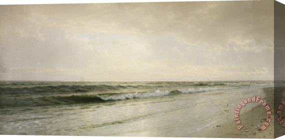 William Trost Richards Quiet Seascape Stretched Canvas Painting / Canvas Art