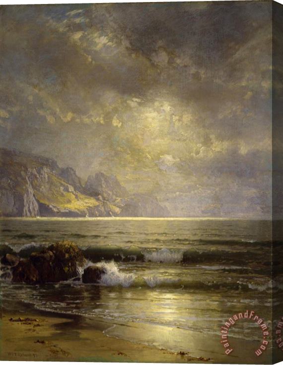 William Trost Richards Seascape Stretched Canvas Painting / Canvas Art
