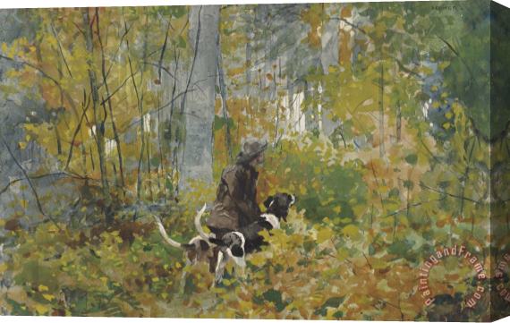 Winslow Homer On The Trail Stretched Canvas Print / Canvas Art