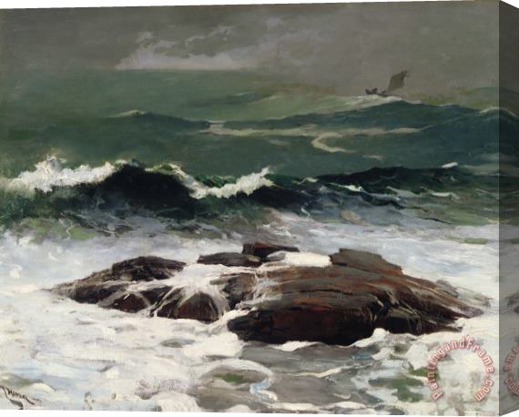 Winslow Homer Summer Squall Stretched Canvas Painting / Canvas Art