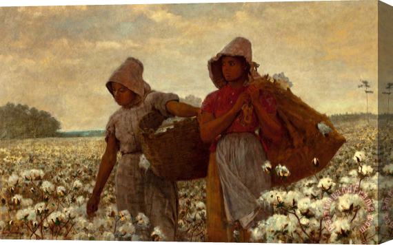 Winslow Homer The Cotton Pickers Stretched Canvas Print / Canvas Art