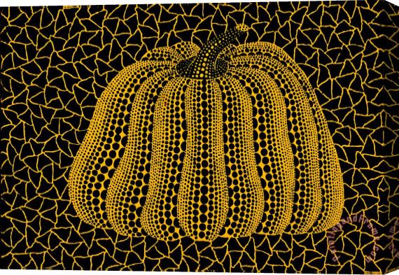Yayoi Kusama Pumpkin, 1992 Stretched Canvas Painting / Canvas Art
